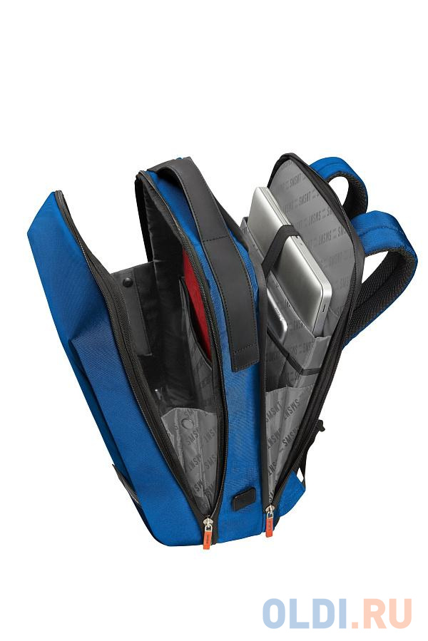Рюкзак для ноутбука 15.6" Samsonite blue (KF2-21004), цвет синий, размер 13 x 43 x 30 см - фото 4