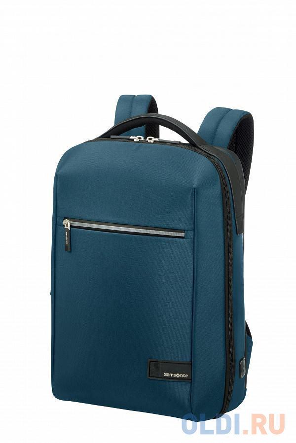 Рюкзак для ноутбука 14.1" Samsonite turquoise (KF2-11003), цвет бирюзовый, размер 28,5х40,5х11 см. - фото 1