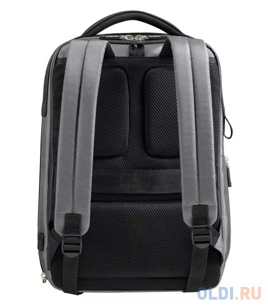 Рюкзак для ноутбука 15.6" Samsonite grey (KF2-08004), цвет серый, размер 43x30x13 см. - фото 4