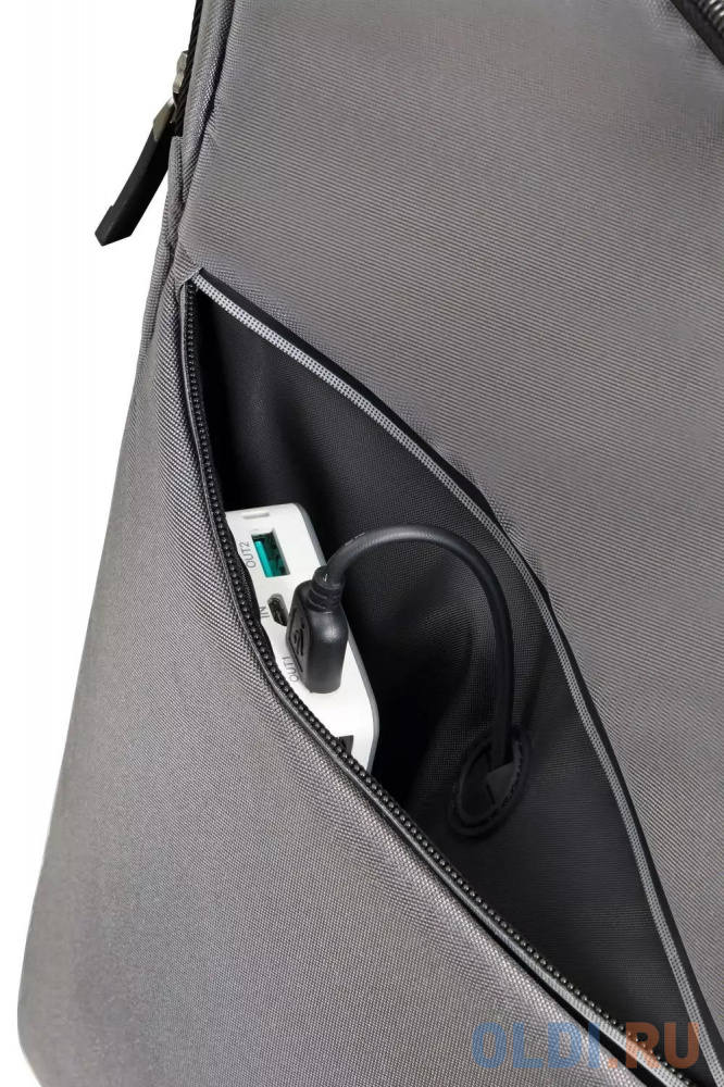 Рюкзак для ноутбука 15.6" Samsonite grey (KF2-08004), цвет серый, размер 43x30x13 см. - фото 6