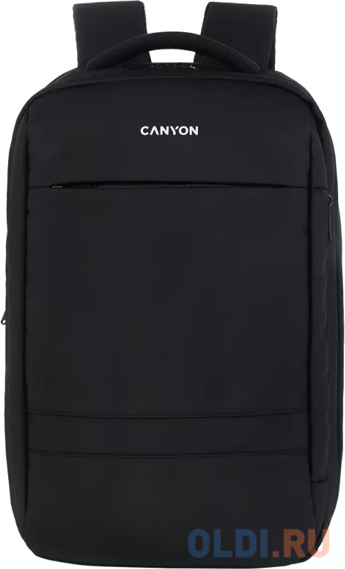 CANYON BPL-5, Laptop backpack for 15.6 inch, Product spec/size(mm): 440MM x300MM x 170MM, Black, EXTERIOR materials:100% Polyester, Inner materials:10 product category