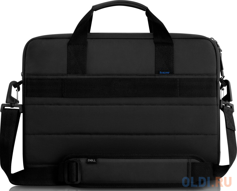 Сумка для ноутбука 16" DELL Case EcoLoop Pro Briefcase полиэстер, цвет черный, размер 390 x 290 x 110 мм - фото 1