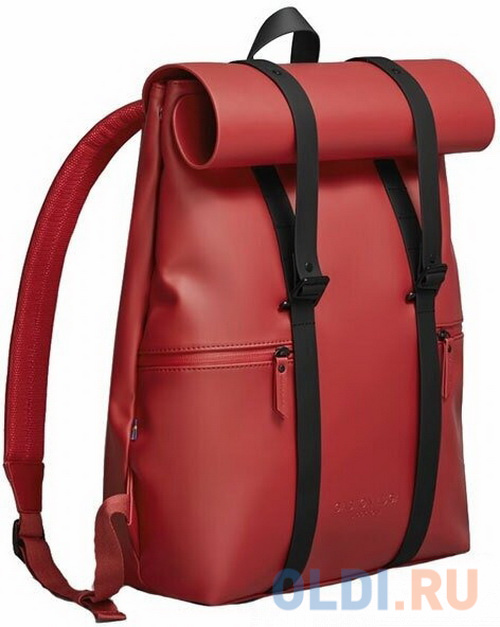 Рюкзак 16" Gaston Luga GL8105 Backpack Splash эко-кожа, цвет красный, размер 45 х 35 х 13 см - фото 3