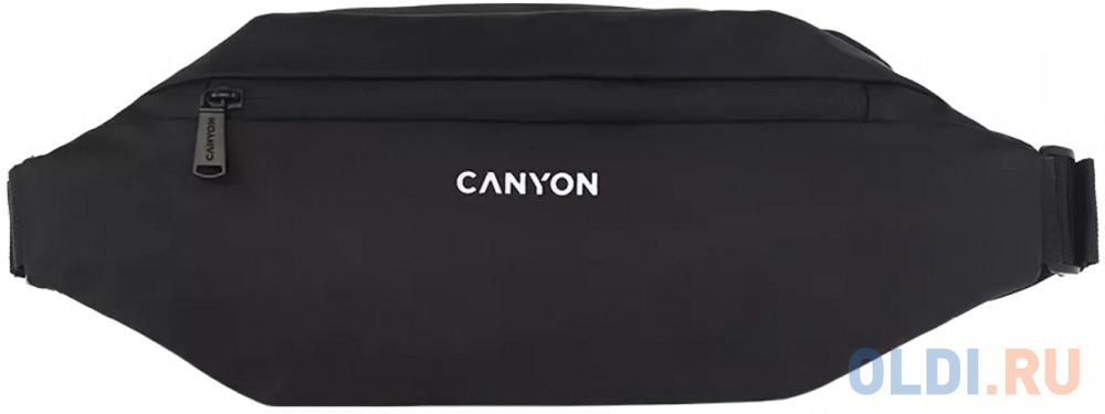 CANYON FB-1, Fanny pack, Product spec/size(mm): 270MM x130MM x 55MM, Black, EXTERIOR materials:100% Polyester, Inner materials:100% Polyester, max wei