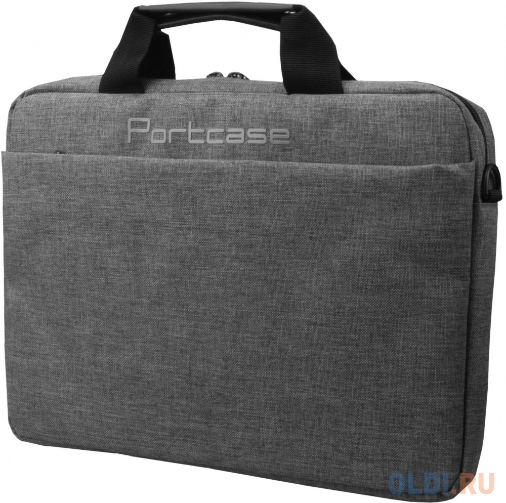 

Сумка для ноутбука 14" Portcase KCB-1614 серый нейлон/полиэстер (KCB-1614 GREY)