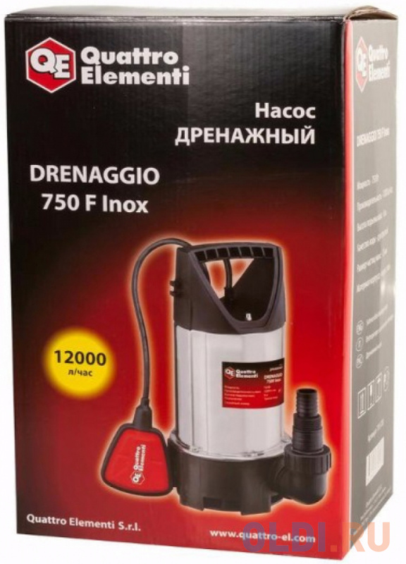 Quattro elementi drenaggio 750 f. Дренажный насос quattro elementi drenaggio 400 f. насос погружной quattro elementi 750f. насос qe drenaggio 750f. насос дренажный quatro elementi 750f.