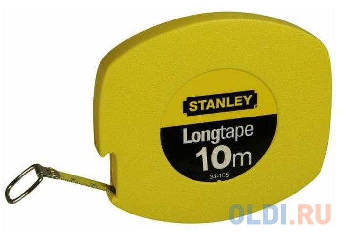 Рулетка Stanley 0-34-102 10мx— рулетка эргономичная 3 м до 11 5 кг красная