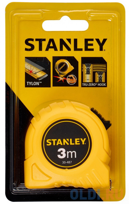 

Stanley рулетка измерительная “stanley” 3м х 12,7мм (0-30-487)
