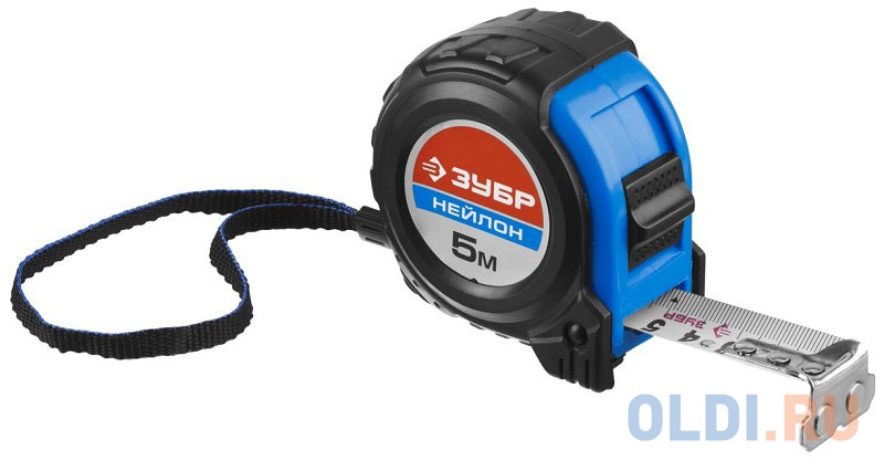

Рулетка ЗУБР 34056-05-25_z01 НЕЙЛОН 5м/25мм