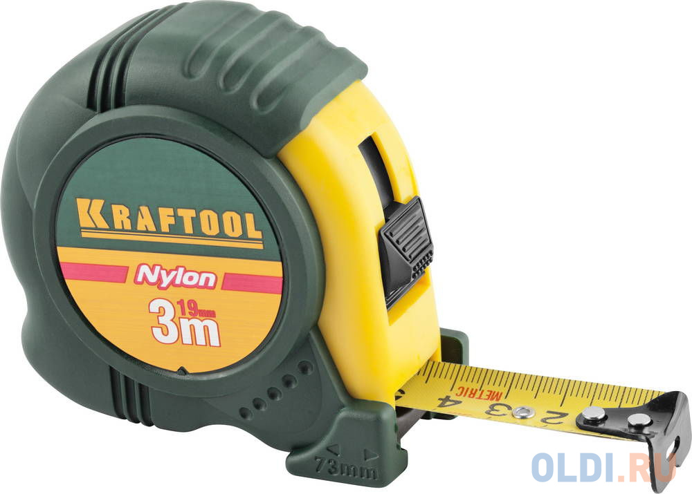

Рулетка Kraftool 34122-03-19 3мx19мм