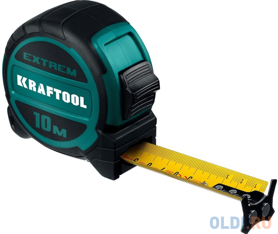 KRAFTOOL Extrem, 10 м х 32 мм, рулетка со сверх широким полотном (34127-10)