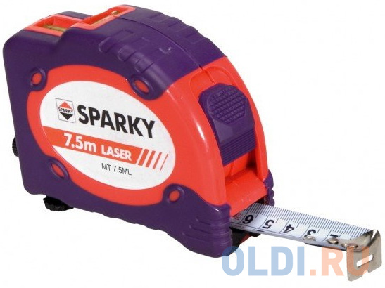 

Sparky Рулетка 7,5 м с лазером