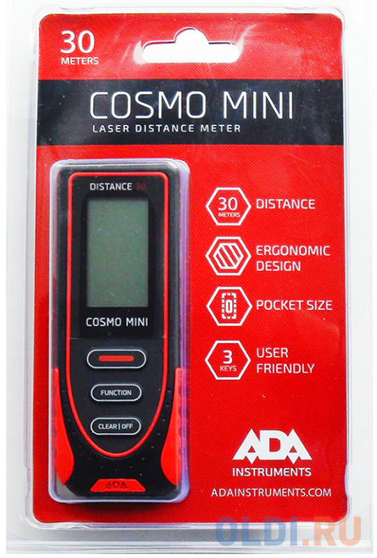 Дальномер Ada Cosmo MINI 30 м А00410 - фото 2