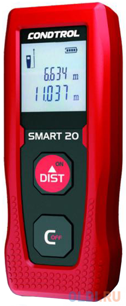 Лазерный дальномер CONDTROL Smart 20  20м точность 3мм/м дальномер лазерный wortex lr 8001 в кор 0 05 80 м 2 мм м lr8001002723