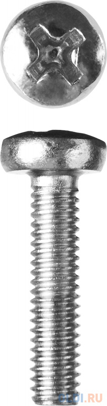 

Винт DIN 7985, M4 x 16 мм, 5 кг, кл. пр. 4.8, оцинкованный, ЗУБР
