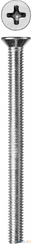

Винт DIN 965, M5 x 60 мм, 5 кг, кл. пр. 4.8, оцинкованный, ЗУБР