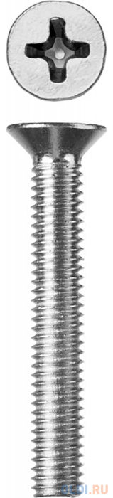 

Винт DIN 965, M6 x 40 мм, 5 кг, кл. пр. 4.8, оцинкованный, ЗУБР