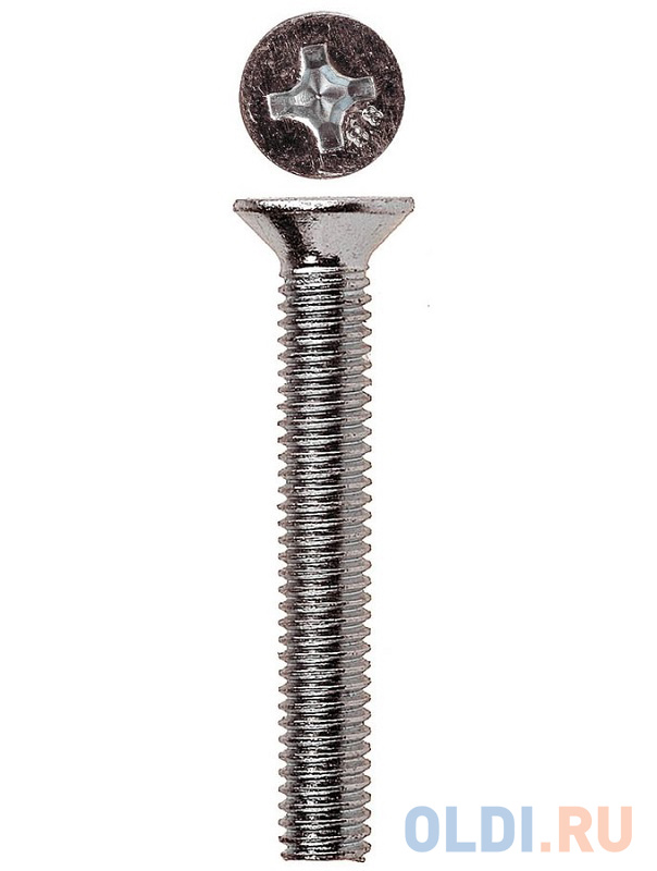 

Винт DIN 965, M6 x 30 мм, 5 кг, кл. пр. 4.8, оцинкованный, ЗУБР
