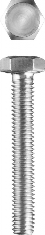 

Болт ГОСТ 7798-70, M10 x 30 мм, 5 шт, кл. пр. 5.8, оцинкованный, ЗУБР