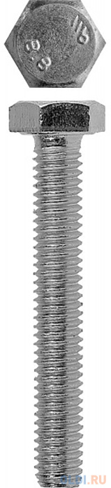 

Болт с шестигранной головкой, DIN 933, M12x25 мм, 4 шт, кл. пр. 5.8, оцинкованный, ЗУБР