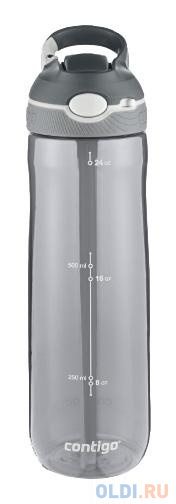 

Бутылка Contigo Ashland 0.72л серый пластик (2094640)