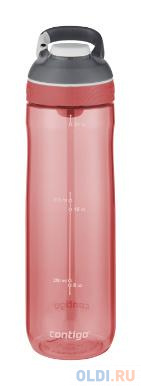 Бутылка Contigo Cortland 0.72л розовый пластик (2137560) бутылка contigo cortland 0 72л фиолетовый белый пластик 2095013
