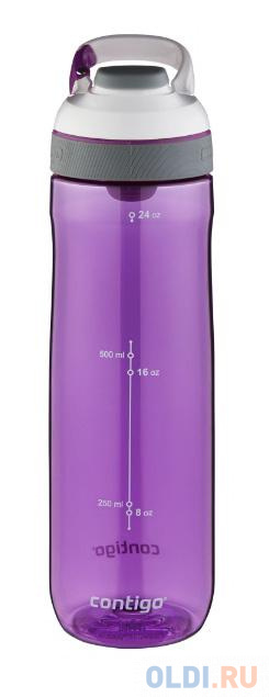 Бутылка Contigo Cortland 0.72л фиолетовый/белый пластик (2095013) кресло детское бюрократ burokids 1 w фиолетовый sticks 08 крестов пластик пластик белый