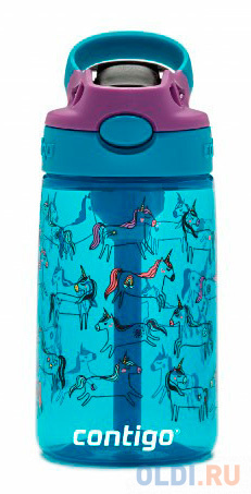 

Бутылка Contigo Gizmo Flip 0.42л синий пластик (компл.:трубочка) (2127477)