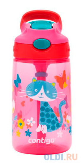 

Бутылка Contigo Gizmo Flip 0.42л розовый/синий пластик (2116113)