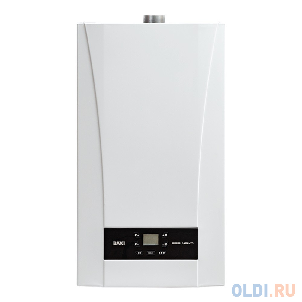 Котел газовый настенный BAXI ECO Nova 1.24F (24 кВт) 1 конт, с закрытой кам. сгор. (без дымохода)