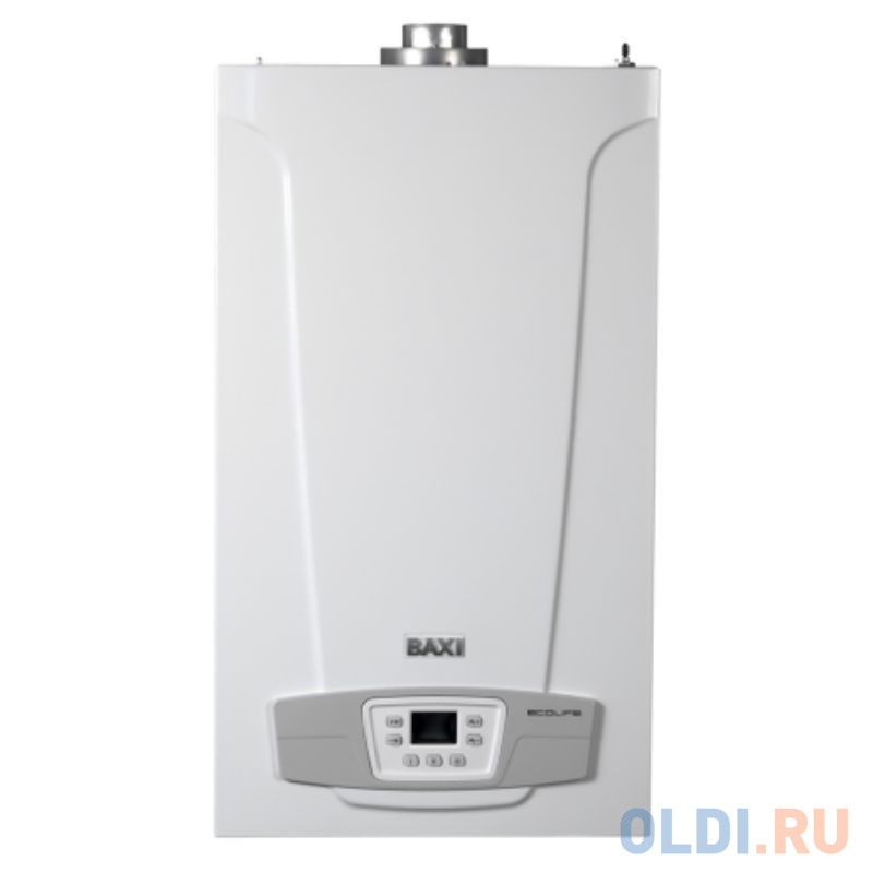 

Котел газовый BAXI ECO Life 31F настен, 31 кВт, двухконтурный, с закрыт. кам. сгор. (без дымохода)