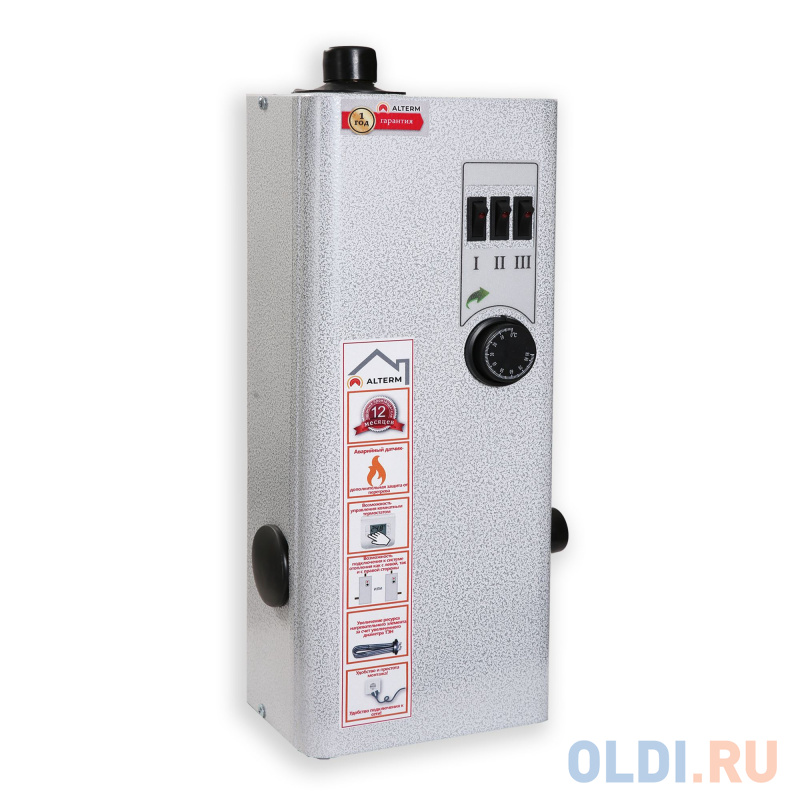 

ALTERM Пирамида Котел электр 3 кВт ЭВН-3