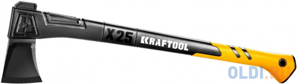 Топор-колун Х25 2,45 кг 710 мм KRAFTOOL топор универсальный x10 kraftool 20660 10 750 1000 г в чехле 450 мм