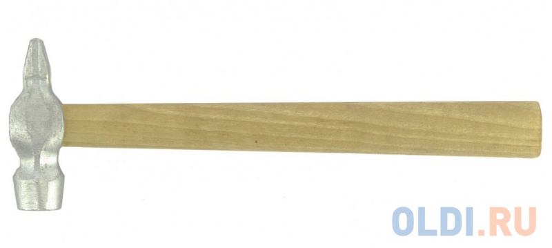 Молоток слесарный, 200 г, круглый боек, деревянная рукоятка// Россия молоток печника 600 г деревянная рукоятка арефино россия