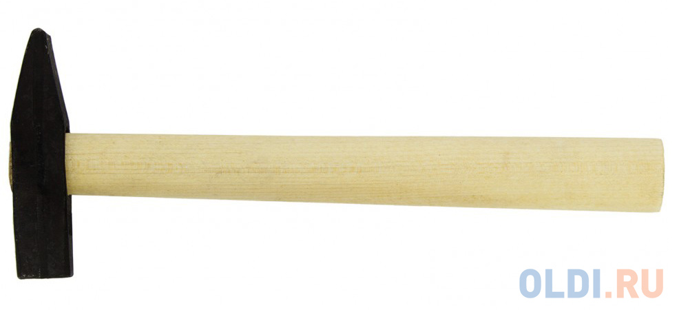 Молоток слесарный, 400 г, квадратный боек, деревянная рукоятка// Россия кельма печника стальная деревянная усиленная ручка россия