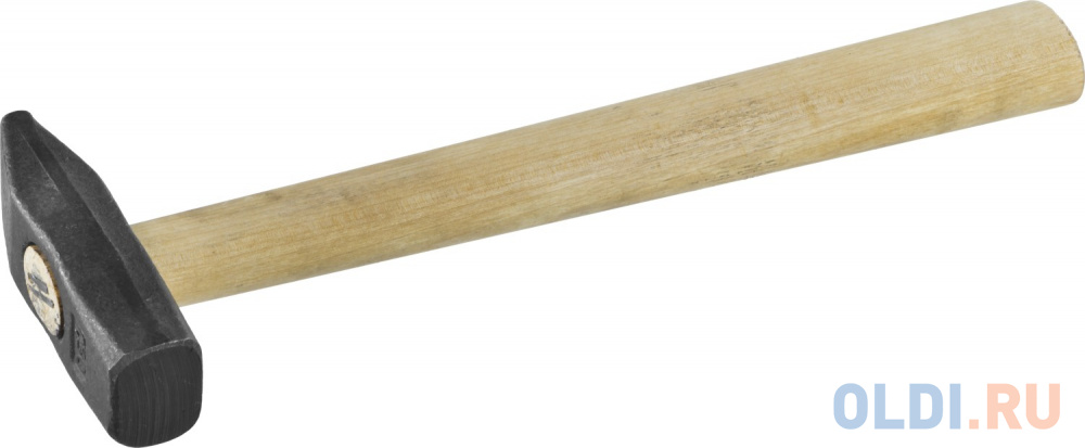 СИБИН 500 г молоток слесарный с деревянной рукояткой 20045-05 - фото 1