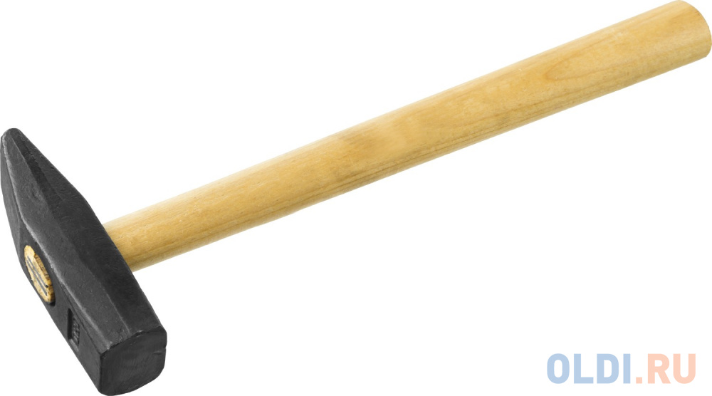 СИБИН 800 г молоток слесарный с деревянной рукояткой 20045-08 - фото 1