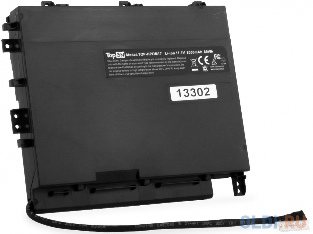 

Батарея для ноутбука TopON TOP-HPOM17 11.1V 8000mAh литиево-ионная HP Omen 17-W (103330)