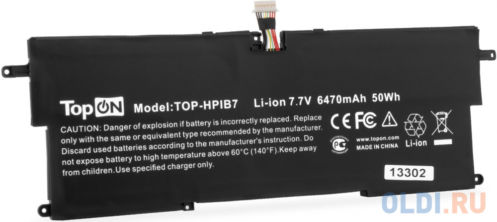 

Батарея для ноутбука TopON TOP-HPIB7 7.7V 6740mAh литиево-ионная HP EliteBook X360 1020 G2 (103299)