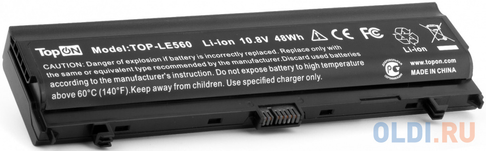 

Батарея для ноутбука TopON TOP-LE560 10.8V 4400mAh литиево-ионная (103381)