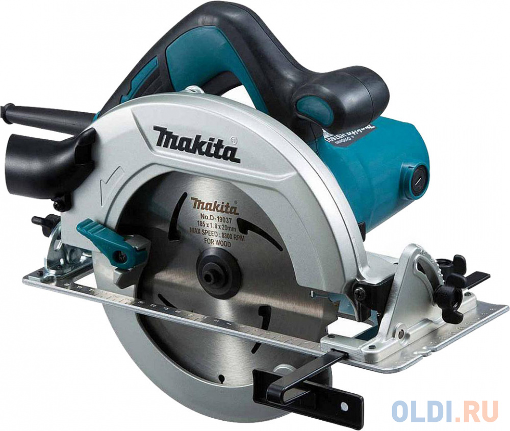 

Пила циркулярная MAKITA HS7601K 1200Вт 5200об/м диск-ф190х30мм рез-66мм 4.0кг чем
