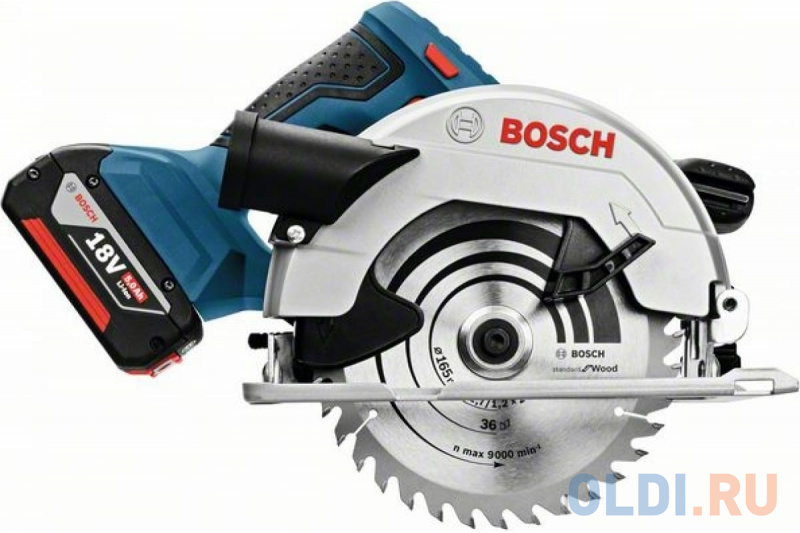 Циркулярная пила (дисковая) Bosch GKS 18V-57 (ручная 0615990M42 - фото 8