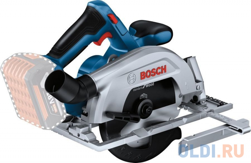 Циркулярная пила (дисковая) Bosch GKS 185-LI (ручная) фото