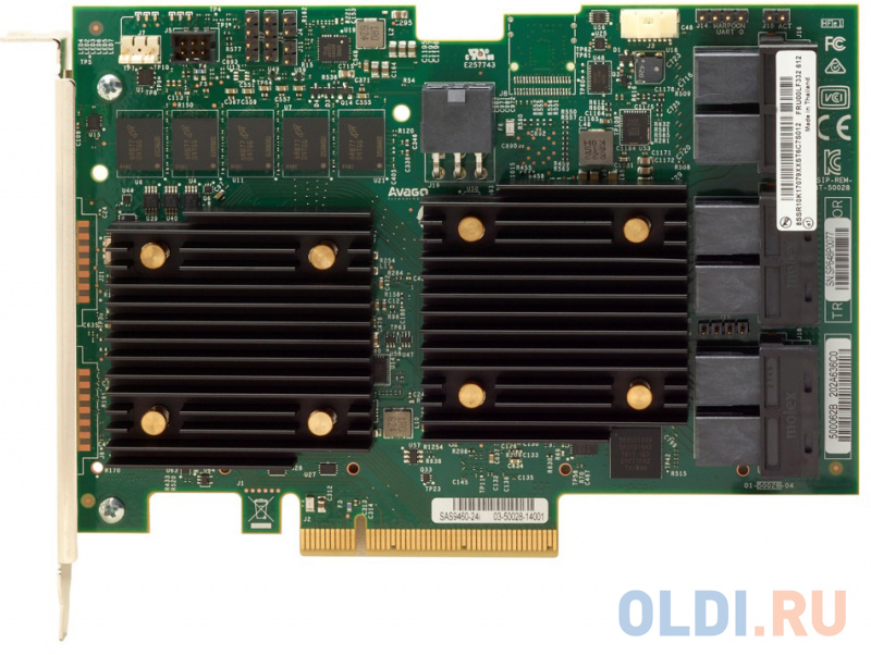 

Адаптер Lenovo 7Y37A01086 ThinkSystem RAID 930-24i 4GB Flash PCIe 12Gb