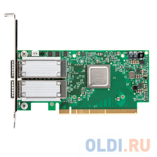 ConnectX -5 EN network interface card, 100GbE dual-port QSFP28, PCIe3.0 x16, tall bracket, ROHS R6