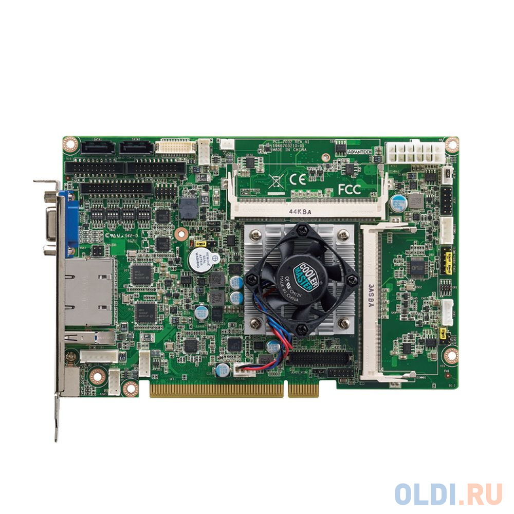 PCI-7032G2-00A2E, CPU Intel Celeron J1900, 2xDDR3L SO-DIMM, VGA/LVDS/DVI, 4xPCI 32bit/33MHz, - PCI-7032G2-00A2E