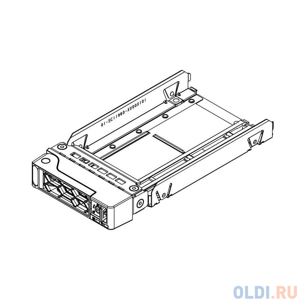 

Supermicro MCP-220-00178-0B Hot-Swap Hard Drive 2.5in Thin Profile Drive Tray