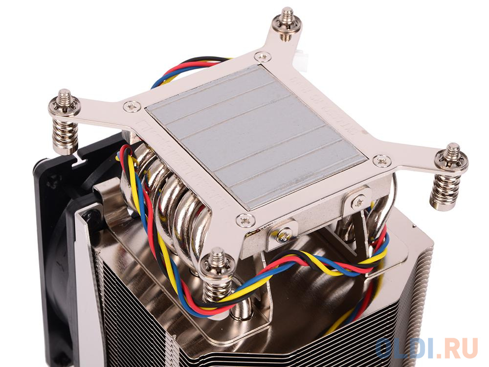 Радиатор с вентилятором SuperMicro SNK-P0050AP4 4U UP, DP Servers, LGA2011, Square and Narrow ILMs, 93x126x105 фото