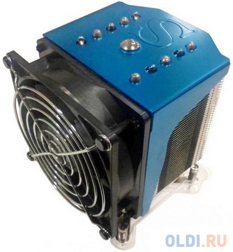 Радиатор с вентилятором Supermicro SNK-P0051AP4 радиатор без вентилятора supermicro snk p0047ps 1u up dp servers lga2011 narrow ilm 104x27x80