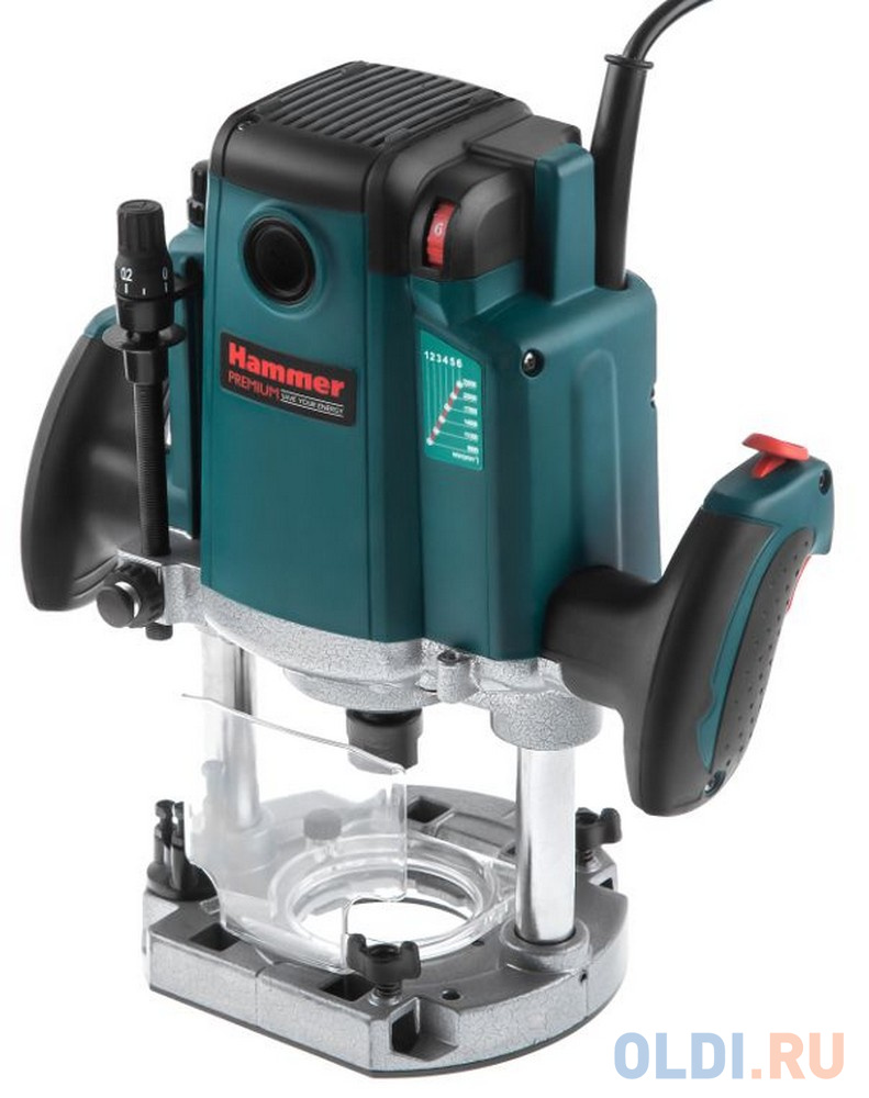 

Фрезер Hammer FRZ2200 Premium 2200Вт 9000-22000об/мин, 6-12мм, ход 75 мм